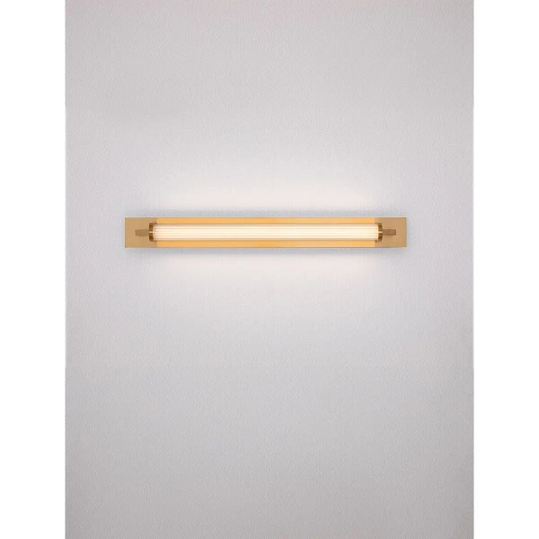 Podłużna lampa ścienna FELORNA LE45689 LED 16W 3000K belka IP44 złota