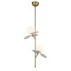 Lampa wisząca kule CHIC biała złota ST-DL-2969P2 2xG9 10W