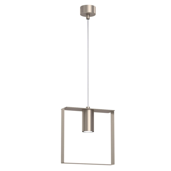 Lampa wisząca kuchenna ORTIGA 5046 Shilo metalowa platynowa