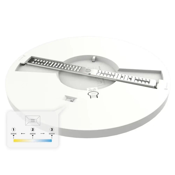 Ledowa lampa sufitowa Evora ML1788 LED 24W 3000-6000K biały