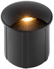 Lampa schodowa zewnętrzna Biscotti O035-L3B3K LED 3W 3000K IP54 czarna