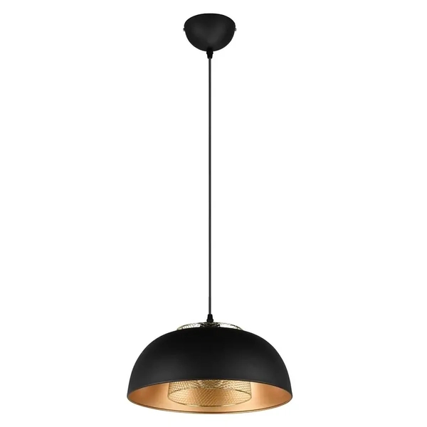 Zwieszana lampa Punch R30811932 RL Light kopuła do salonu czarna