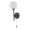 Minimalistyczna ścienna lampa Cohen COH0722-02 do sypialni czarna