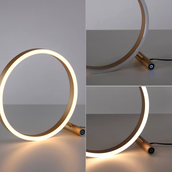 Kinkiet ścienny RITUS 15390-60 Just Light LED 13,5W 3000K okrąg mosiądz