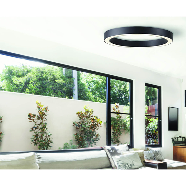 Sufitowa lampa Marco AZ5029 LED 30W 3000K ring pierścień czarna