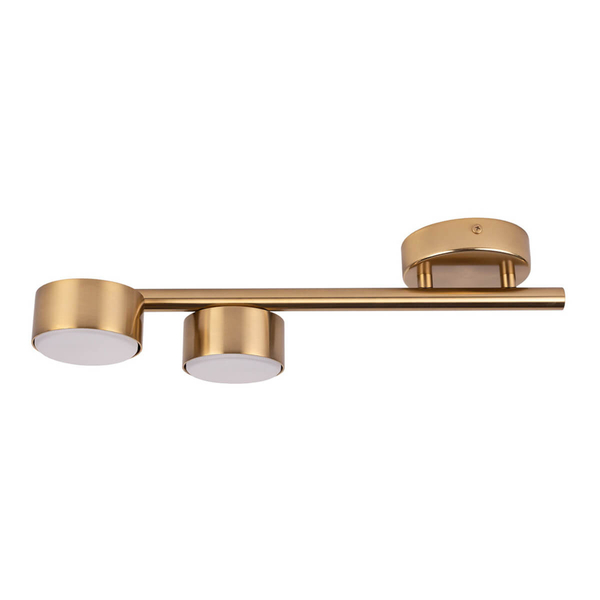 Metalowa lampa nasufitowa Punto 40824 Sigma do sypialni złota