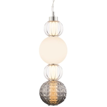 Lampa wisząca LED 17W 3000K okrągła przeźroczysta Collar OUTLET