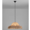 Wisząca lampa z trawy morskiej ALLENDE LE44491 boho beżowy