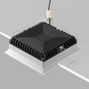 Lampa kwadratowa sufitowa Okno DL056-24W3-4-6K-W LED 24W IP44 biała