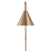 Metalowa lampa ścienna PRIMO gold ST-8538 gold do biura stożek złoty
