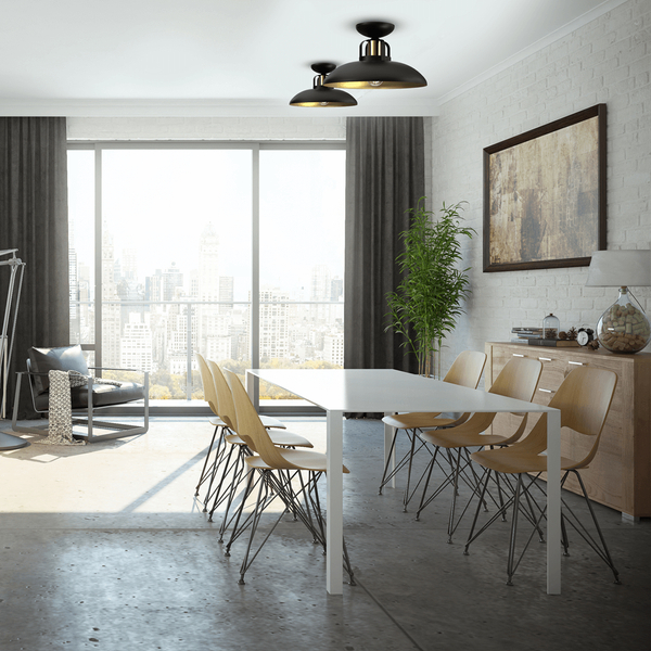 Lampa sufitowa Felix MLP8905 nowoczesna złota czarna