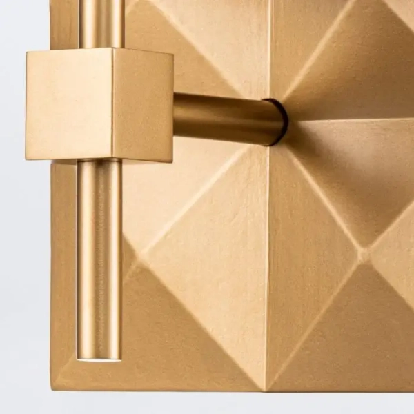 Ścienny kinkiet Deco QN-DECO-1WB-AB-O do łazienki kula IP44 złoty