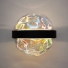 Kulisty kinkiet ścienny Misterio MOD379WL-L6B2.7K LED 6W 2700K kula czarny
