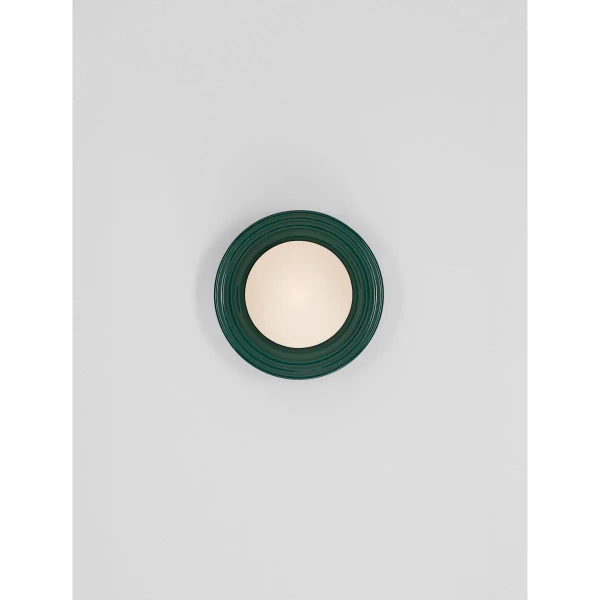 Kinkiet ścienny do jadalni MALVANO LE45263 z porcelany zielony