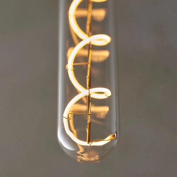 Podłużna żarówka rurka Spiral 107971 E27 LED 4W 2200K przezroczysta