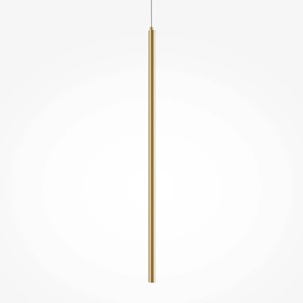 Gabinetowa lampa wisząca Halo MOD246PL-L12BSK LED 11W 4000K tuba mosiądz