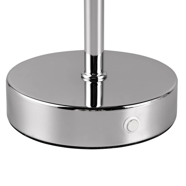 Dotykowa lampka stołowa KARYA DL106-59151 LED 1W 3000K srebrny połysk