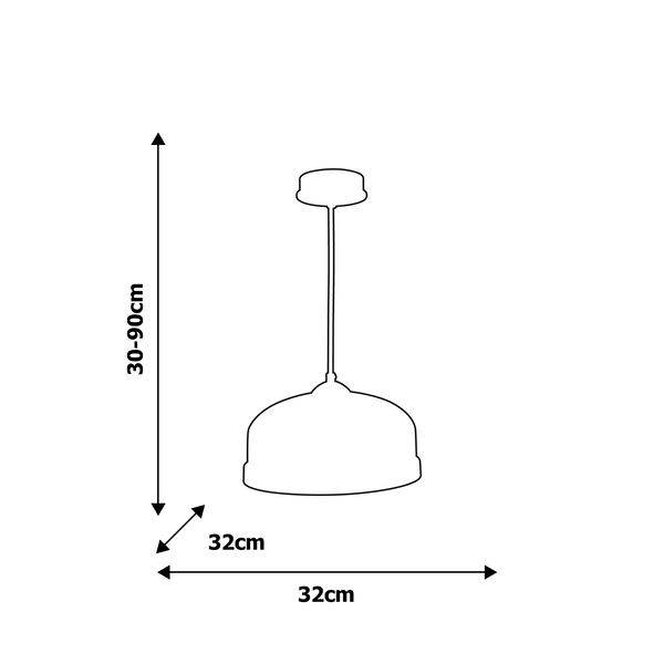 Wisząca LAMPA hygge STUDIO MLP8848 Milagro skandynawska OPRAWA zwis metalowy biały drewno