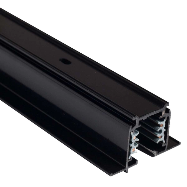 Szynoprzewód sufitowy 1m COMMERCIAL TRACK LIGHTS SYSTEM 8692 Nowodvorski 3-fazowa podtynkowa listwa 230V czarna