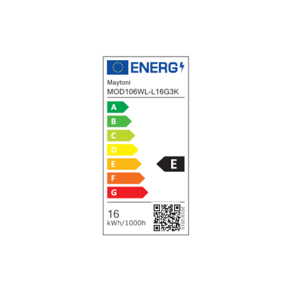 Lampa ścienna do salonu Axis MOD106WL-L16G3K LED 16W 3000K złota