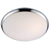 Okrągła lampa przysufitowa Kreo 5005-S Italux do łazienki IP44 chrom biały