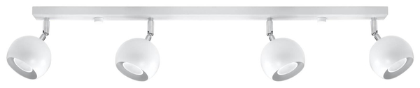 LAMPA sufitowa SL.0441 regulowana OPRAWA listwa SPOT kule balls białe