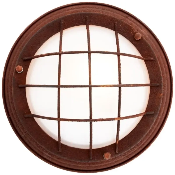 Lampa sufitowa retro Typhoon 94491/60 metalowa do pokoju rdzawa