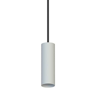 Podłużna lampa zwisowa sopel Fourty 10900 Nowodvorski do jadalni jedwabisty szary