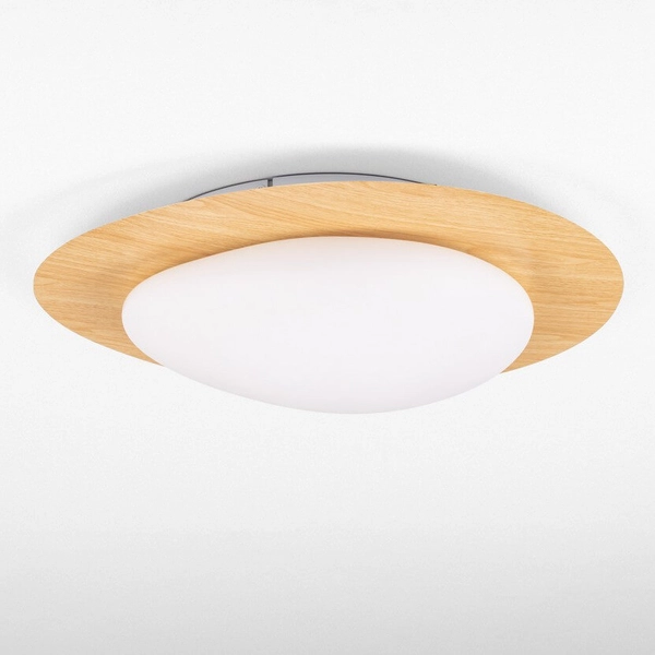 Plafon do kuchni ISIDRO LE44416 LED 21W 3000K nieregularny drewniany biały