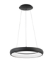Nowoczesna lampa wisząca Tolu do salonu LED 32W 3000K czarna