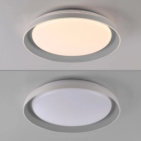 Salonowa lampa sufitowa Sati 14368-15 Just Light LED 19,5W 3000K szara