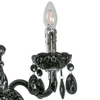 Ścienna lampa vintage Whiz A.90690/2BL świecznikowy kinkiet do holu czarny