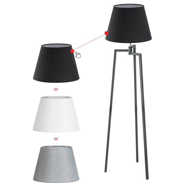 Podstawa do lampy podłogowej TRISTAN AZ3329 Azzardo czarny