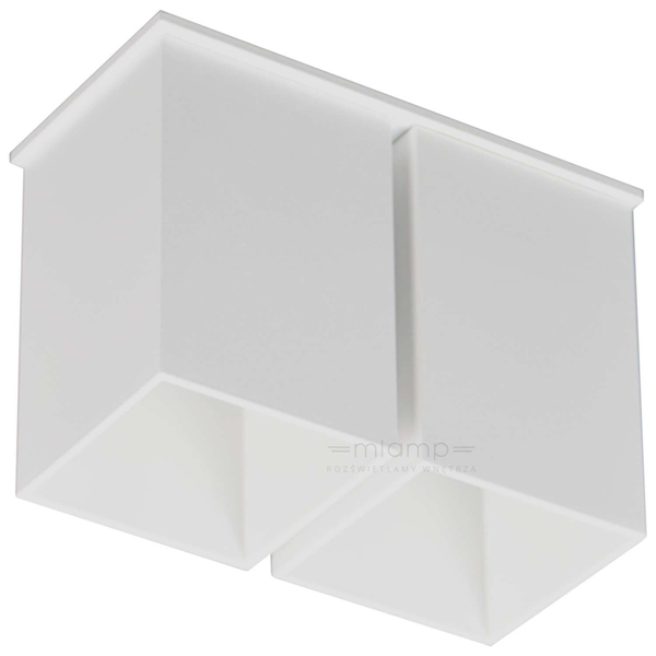 Spot LAMPA sufitowa TODA 7003 Shilo natynkowa OPRAWA metalowa DOWNLIGHT biały
