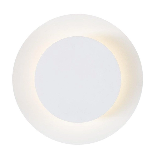 Okrągła lampa ścienna Pills ST-8371 L Step LED 18W 3000K do sypialni biała