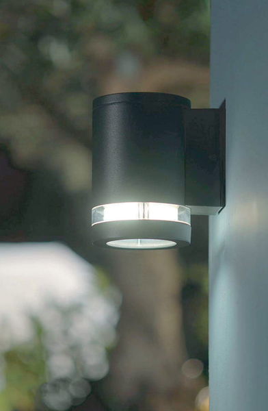 Oprawa naścienna zewnętrzna MAGNUS-1 Elstead LED 9W downlight czarny