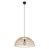 Salonowa lampa wisząca boho PAULETTE R36141026 czarny brązowy