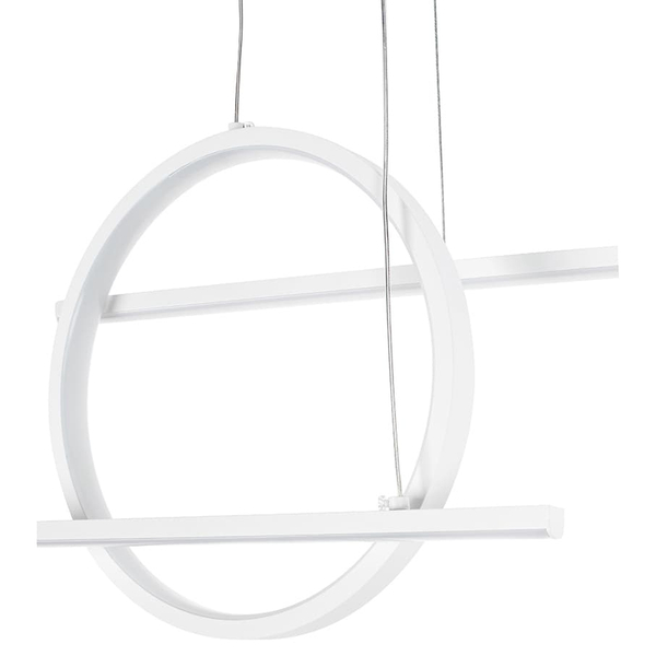 Wisząca lampa ledowa Stars MSE010100343 Moosee 46W 3000K tuby białe złote