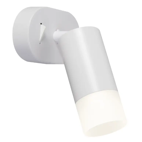 Lampka ścienna do czytania Sonaya LP-2803/1W WH z przełącznikiem biały