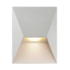 Tarasowa lampa ścienna PONTIO 2218171001 metalowa IP54 biały