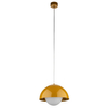 Lampa zwisowa Bono 10275 bubble do gabinetu metalowa biała żółta
