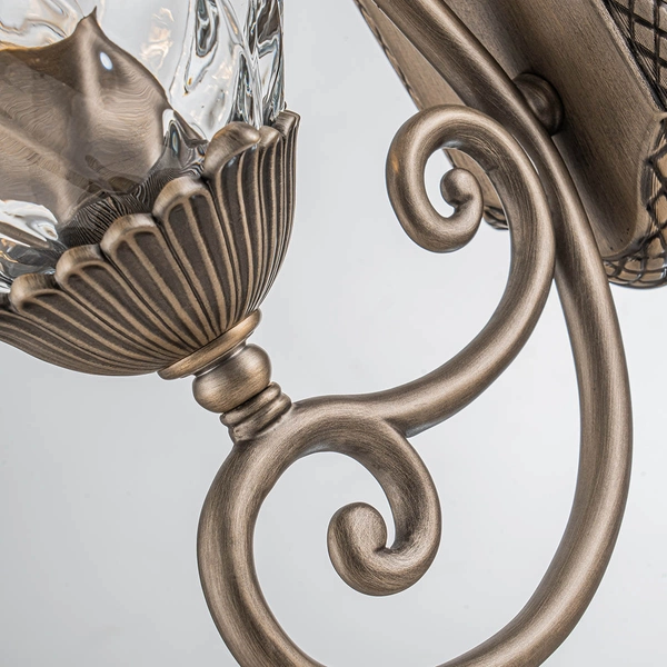 Kinkiet naścienny Plantation HK-PLANTATION-M-BU Hinkley IP44 ananas brązowy