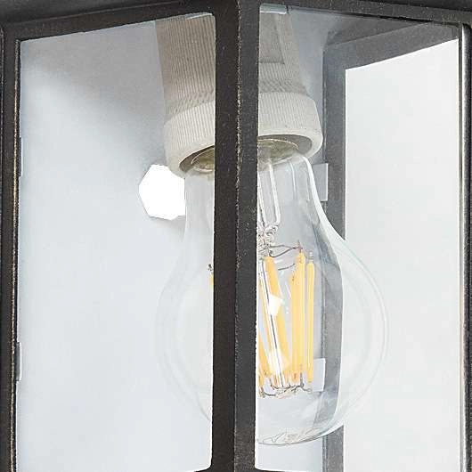 Zewnętrzna LAMPA ścienna NORVICH 8754 Rabalux elewacyjna OPRAWA ogrodowy kinkiet outdoor IP43 antyczne złoto przezroczysty