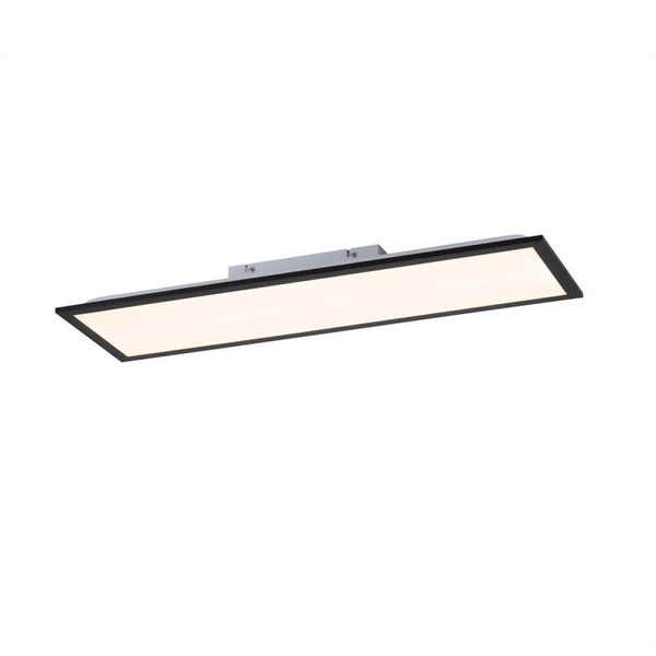 Sypialniana lampa sufitowa Flat LED 14W 3000K prostokąt czarny