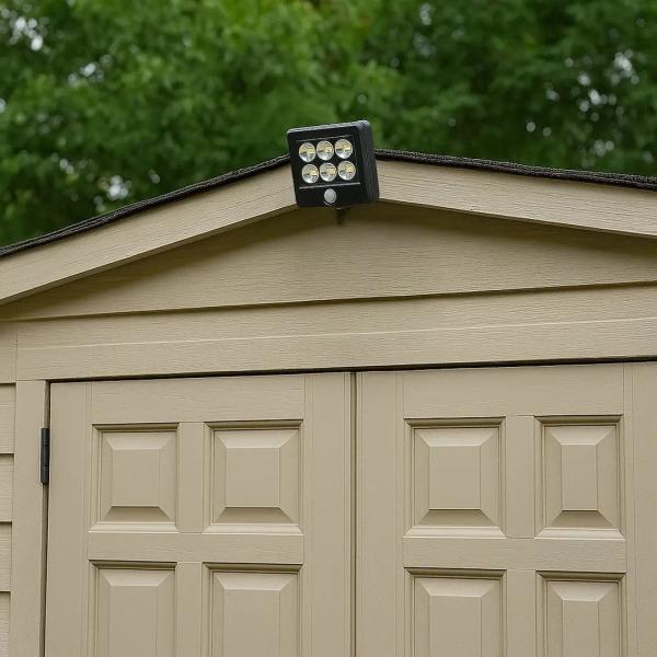 Solarna ogrodowa lampa Depo EKO0616 LED 1,05W 6500K IP44 czarny