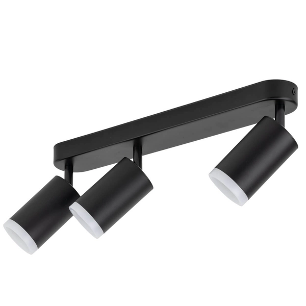 Sufitowa lampa do jadalni Jet 6914 tuby regulowana metalowa czarna