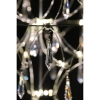 Żyrandol kryształowy Efesos 108869 LED 14W 3000K przezroczysty stalowy