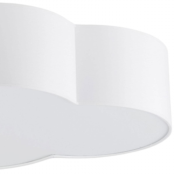 Lampa dziecięca sufitowa Cloud 1533 TK Lighting chmura z tkaniny biała
