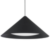 Lampa wisząca Triangolo ST-12668P/L LED 14W 3000K stożek do kuchni czarna