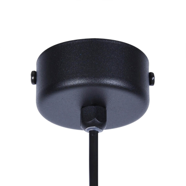 Minimalistyczna lampa wisząca Gelato K-4860 Kaja czarna lampa do holu